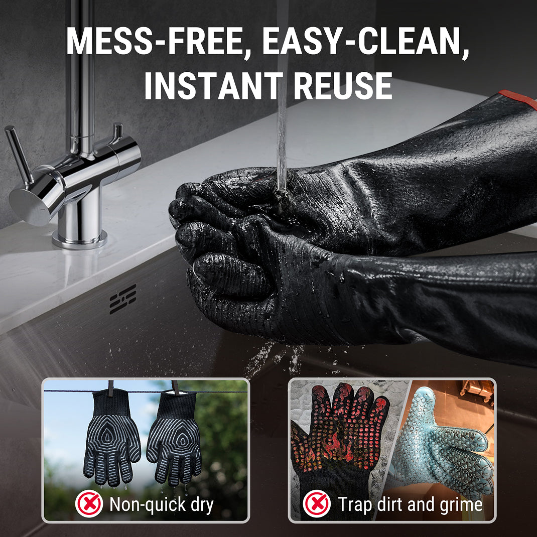 ThermoPro TP100 Heat Resistant & Waterproof BBQ Gloves