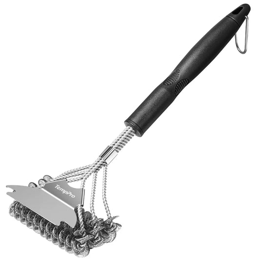 TempPro AGT300 Bristle-Free BBQ Grill Cleaning Brush