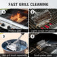 TempPro AGT300 Bristle-Free BBQ Grill Cleaning Brush